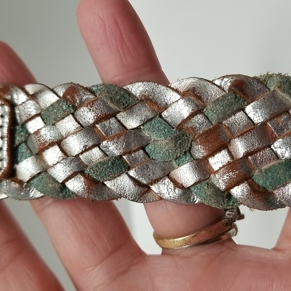 {Fossil} JR-8838 Leather Strap Stainless Steel Analog Watch - Picture 7 of 11